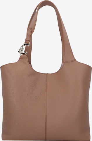 Coccinelle Shoulder Bag 'Easy' in Brown: front