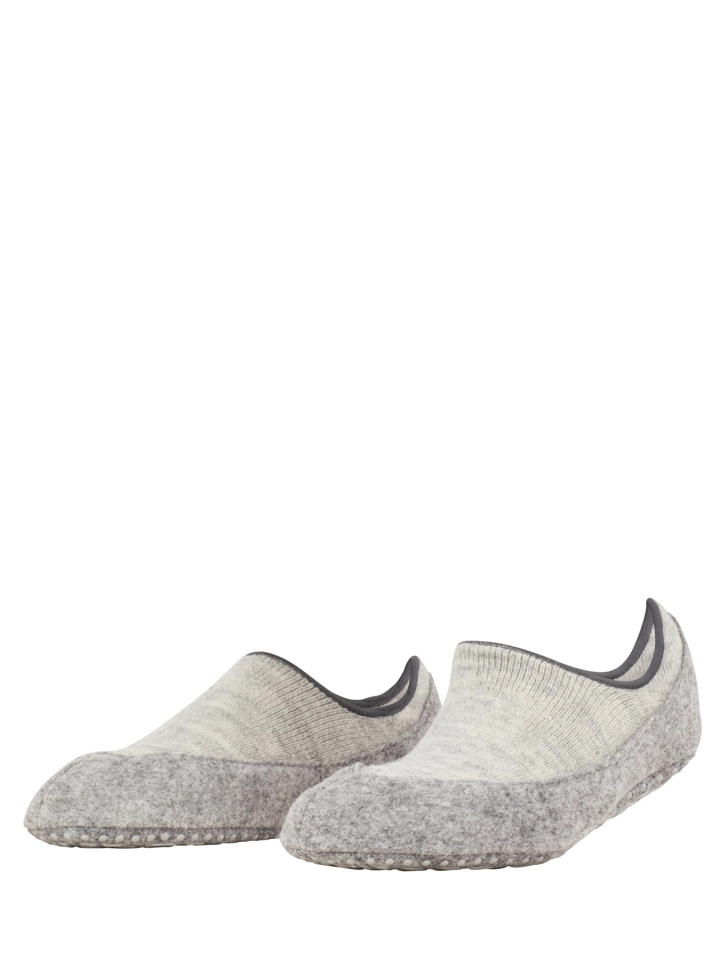 FALKE Hausschuh 'Cosyshoe'‌‌‌ in Silber: Vorderseite