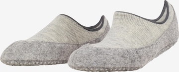 FALKE Hausschuh 'Cosyshoe' in Silber: Vorderseite