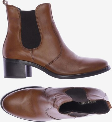 Anna Field Dress Boots in 39 in Brown: front