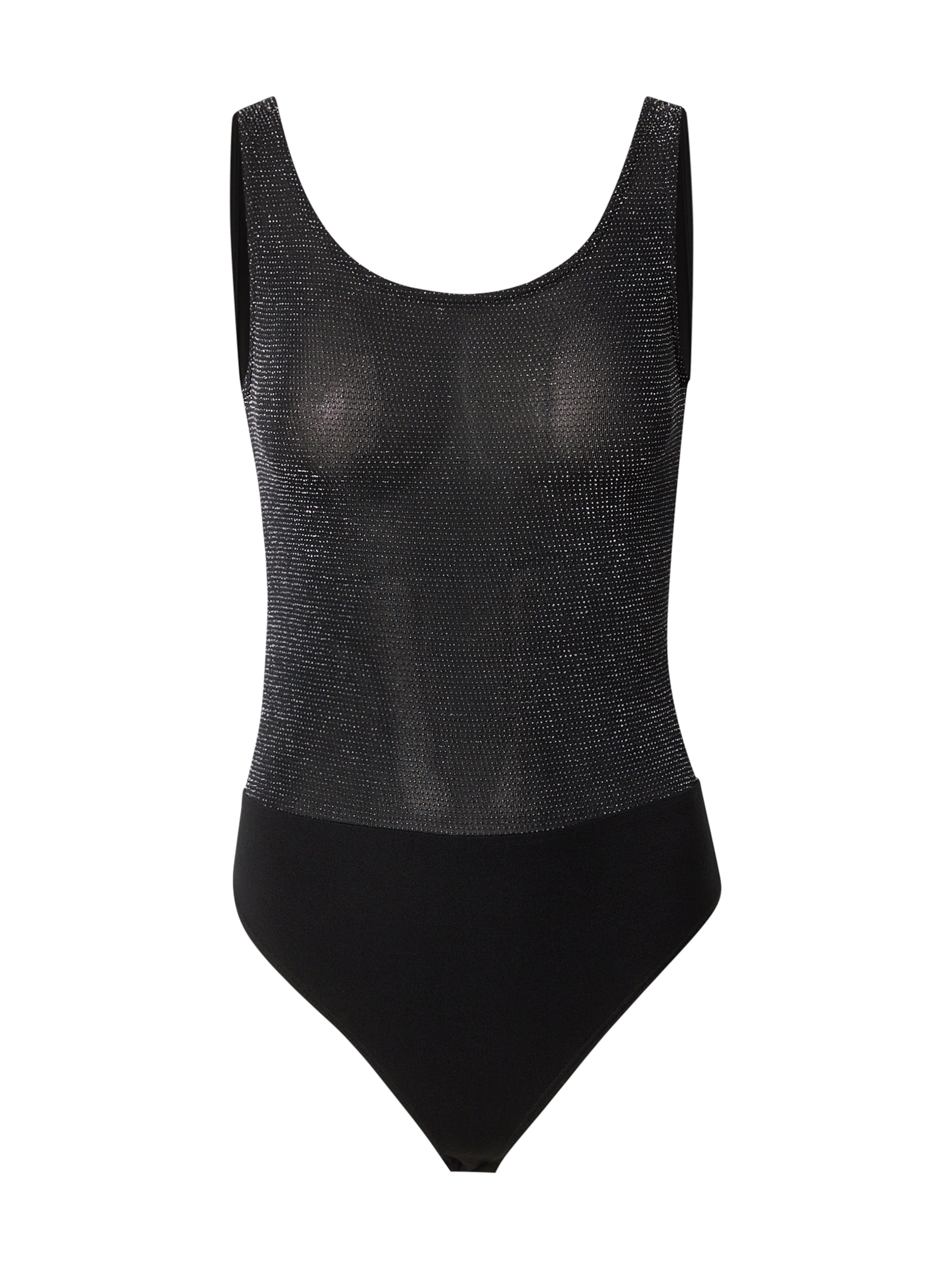 ABOUT YOU Shirt bodysuit 'Juna' in Black: front