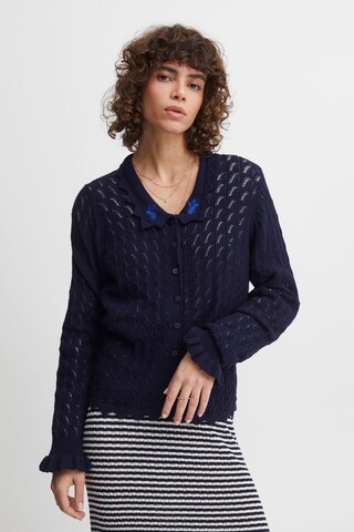 Atelier Rêve - Cárdigan 'FANTO' en azul: frente