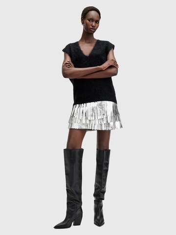 AllSaints Φούστα 'AISHA' σε ασημί