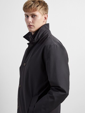 SELECTED HOMME Between-Seasons Coat 'ALVIN' in Black