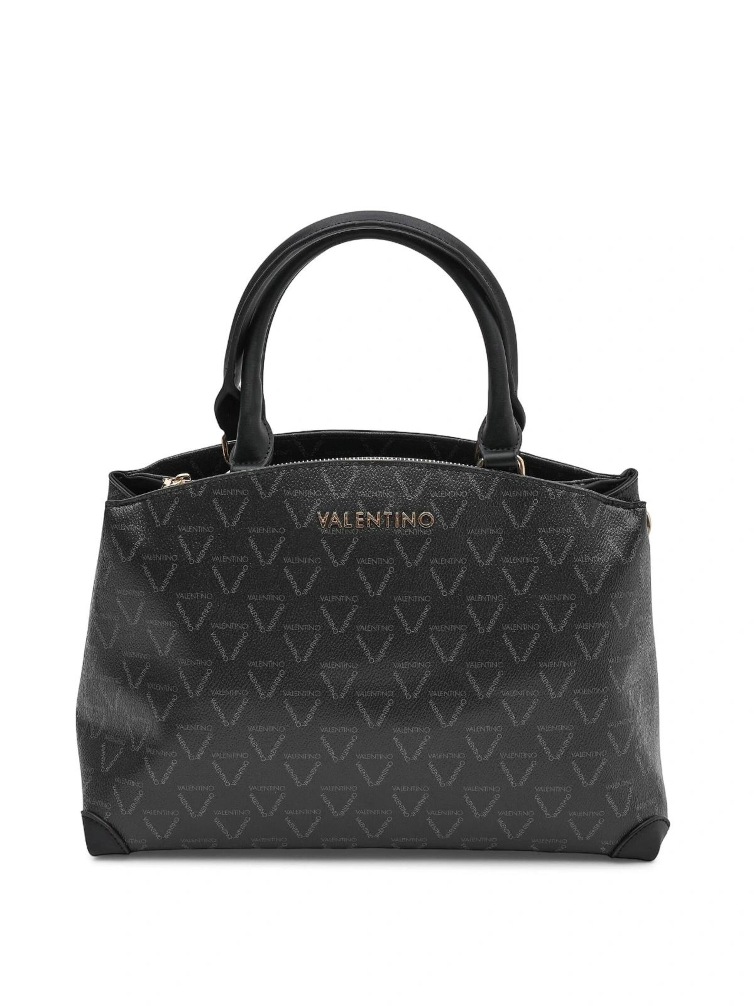Borsa a mano di Mario Valentino in nero: frontale