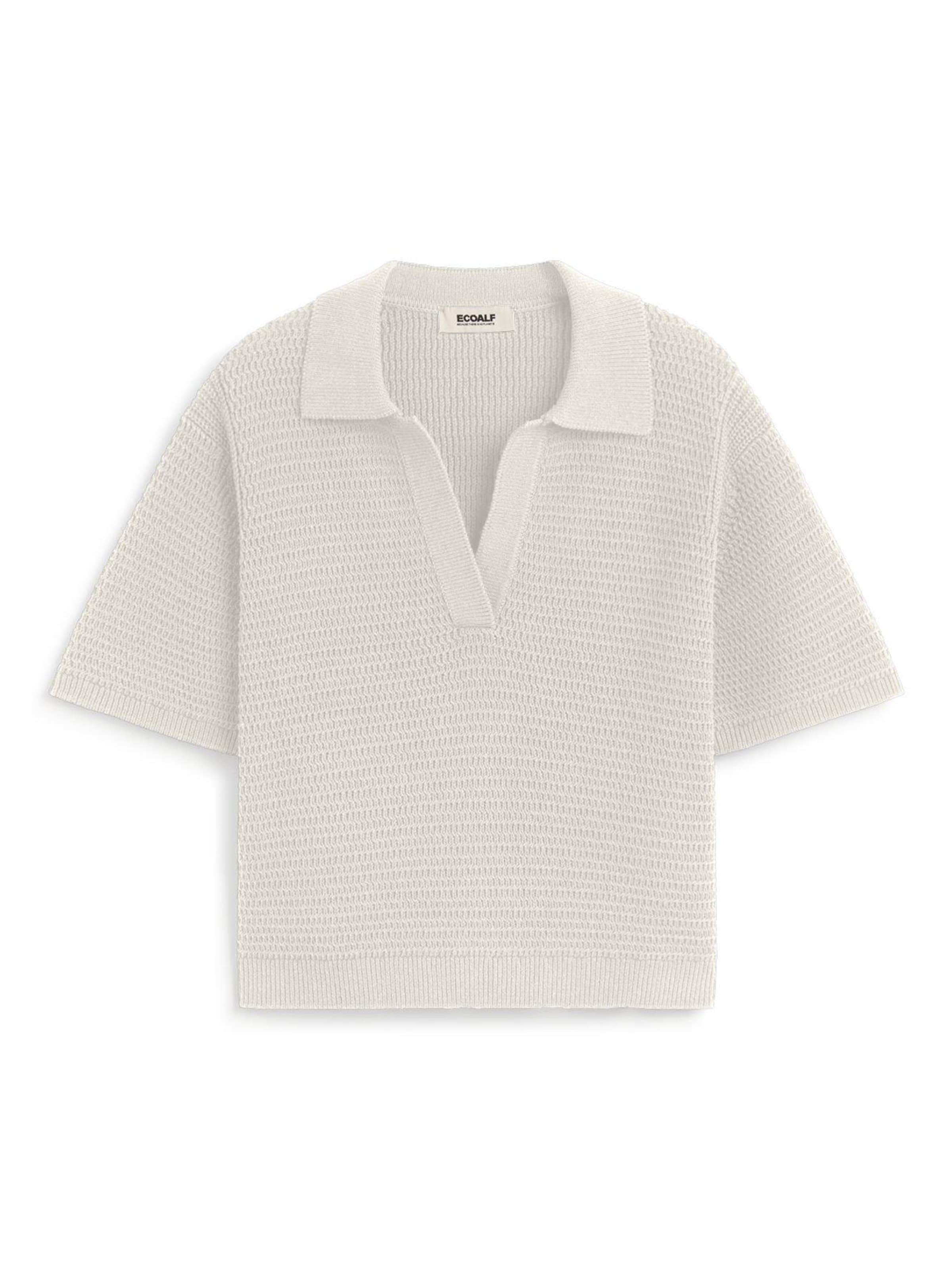 ECOALF Shirt 'ANNA'‌‌‌‌‌‌ in Weiß: Vorderseite