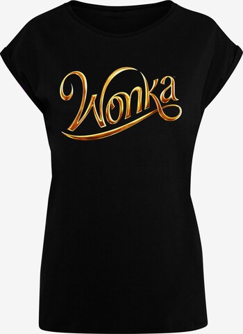 ABSOLUTE CULT Shirt 'Wonka' in Schwarz: predná strana