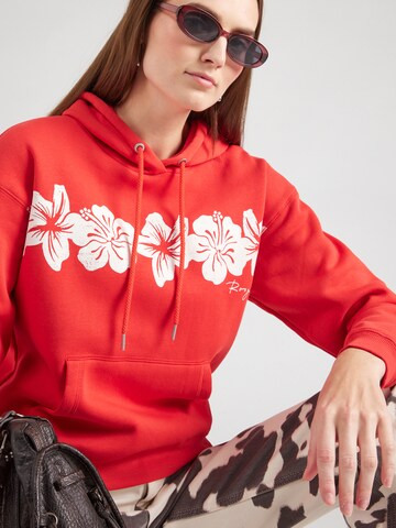 ROXY Sweatshirt 'PERFECTPLACE' i rød