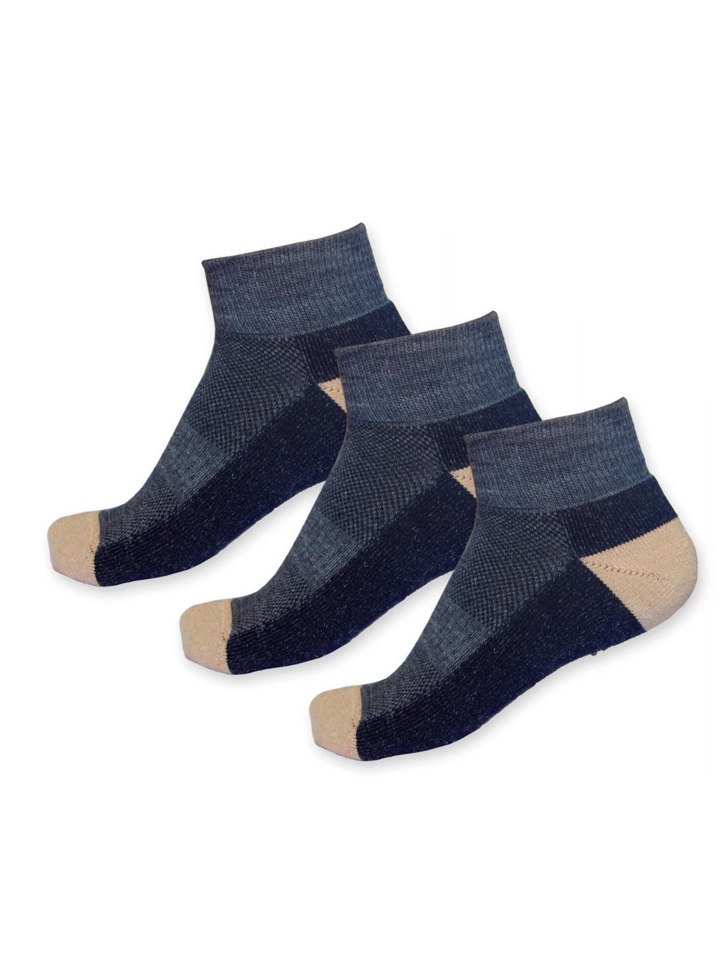 Posh Gear Socks 'Corto' in Grey: front