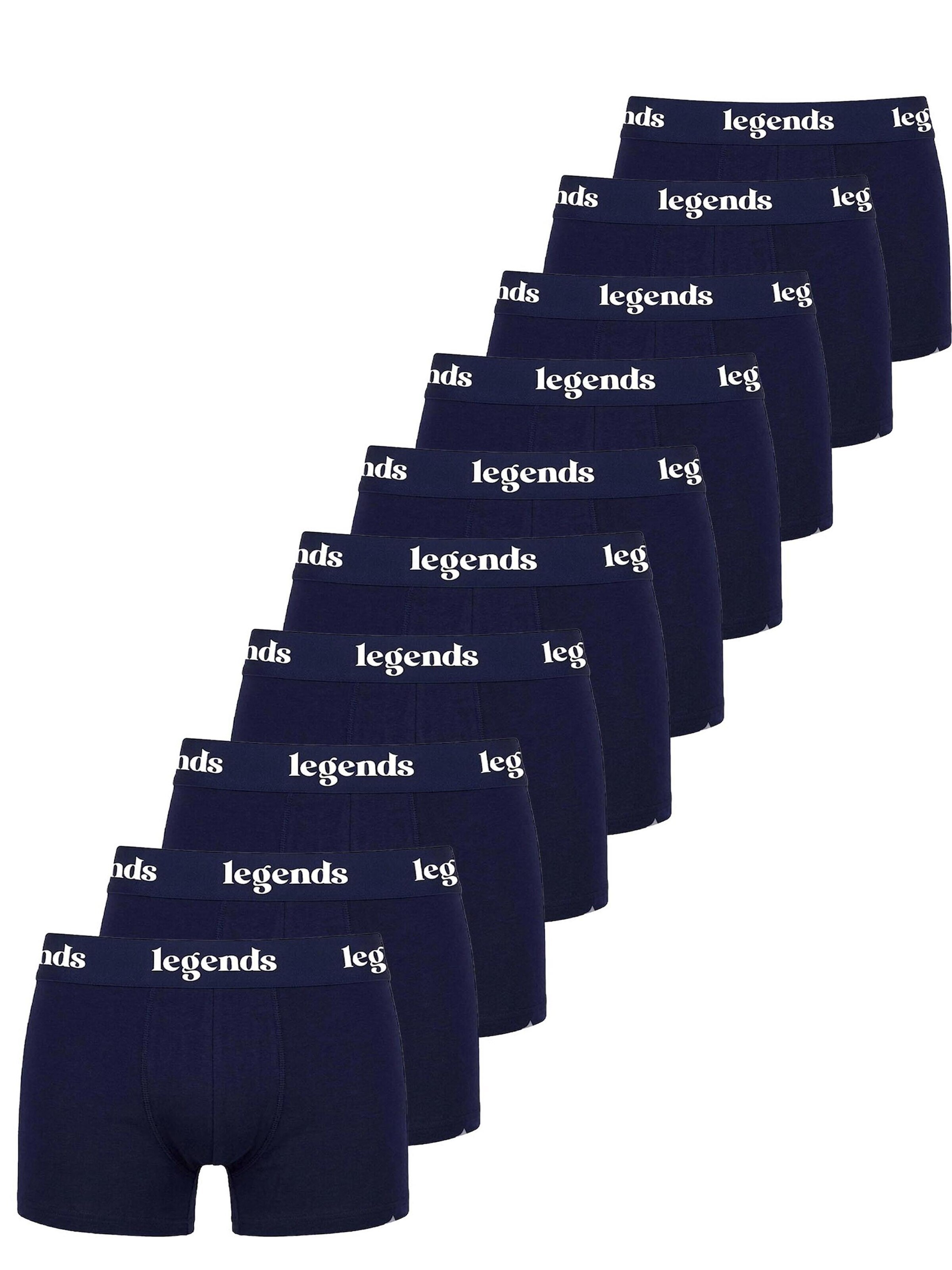 Legends Boksershorts 'Boxers 10 PACK' i blå: forside