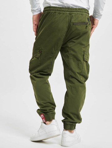 ALPHA INDUSTRIES Конический (Tapered) Брюки-карго в Зеленый