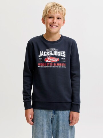 Jack & Jones Junior - Sudadera en azul: frente