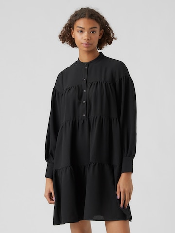 VERO MODA فستان 'HYMS' بلون أسود: الأمام