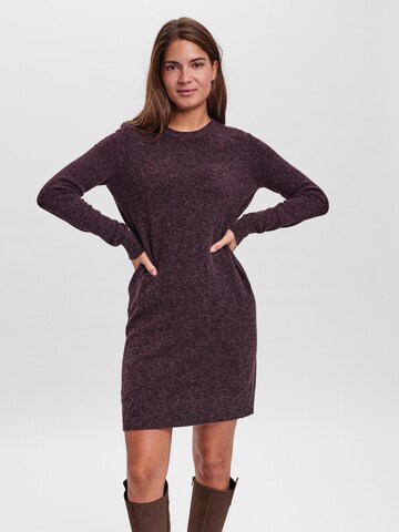 VERO MODA Knitted dress 'Doffy' in Red: front