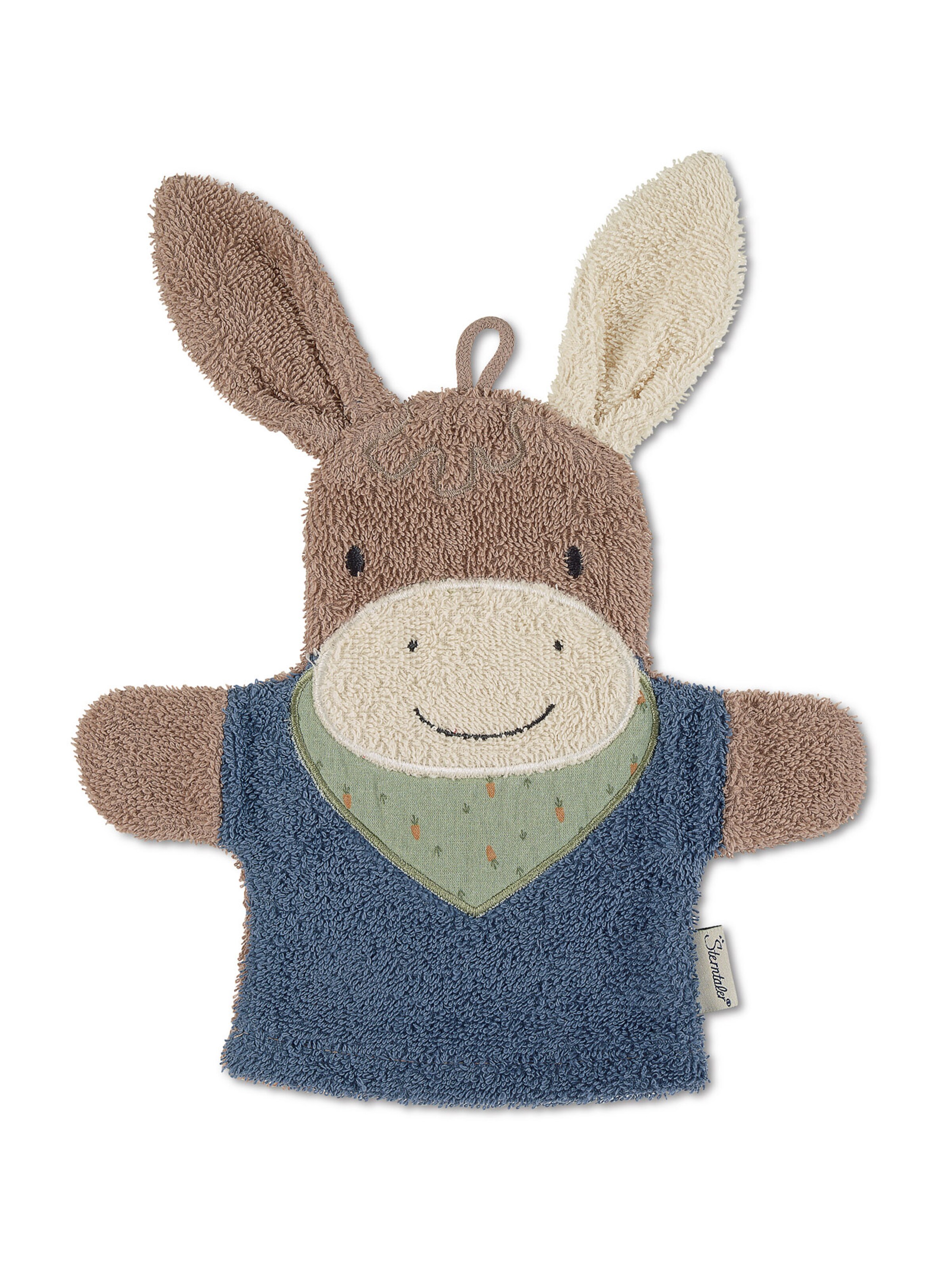 STERNTALER Waschlappen 'Emmilius' in Blau