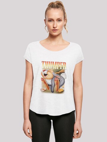 T-shirt F4NT4STIC en blanc : devant