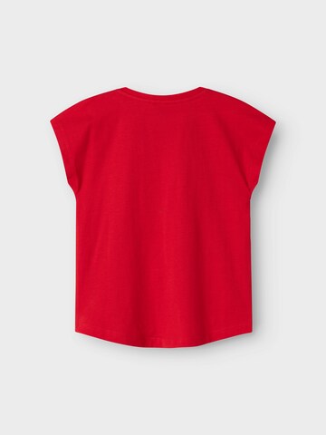 NAME IT Shirt 'NKFViolet' in Red