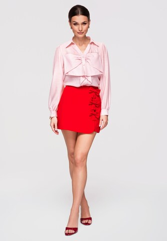 Ombre Bluse in Pink