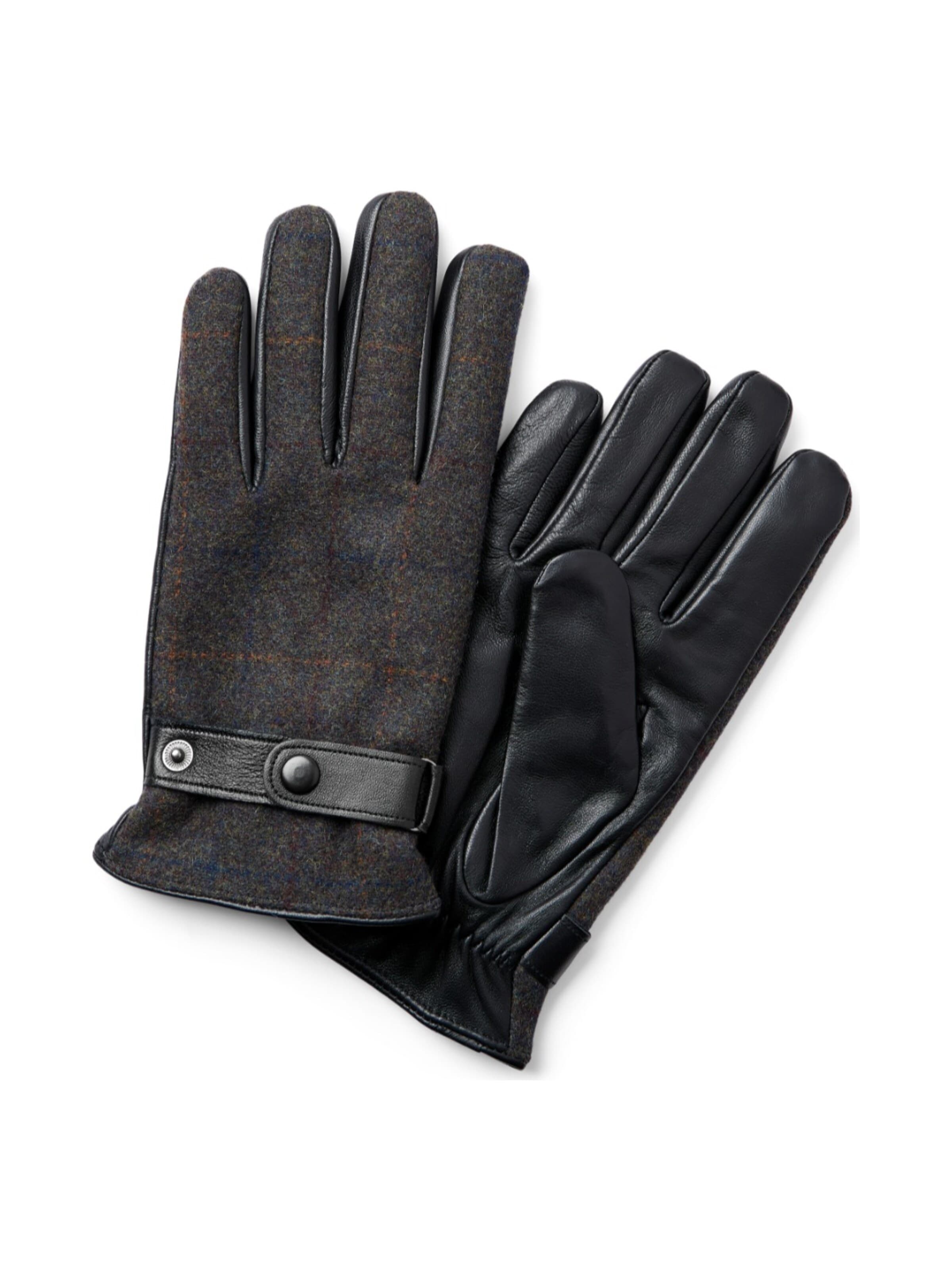 Trendhim Vingerhandschoenen 'Weald' in Grijs: voorkant