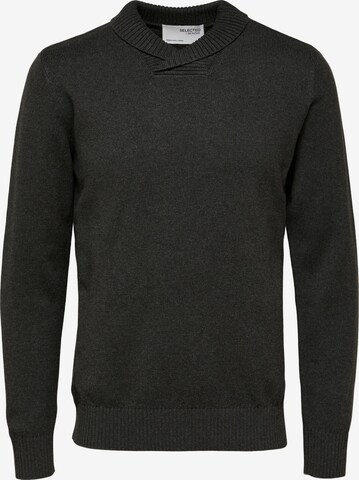 SELECTED HOMME Pullover 'HANS' i grå: forside