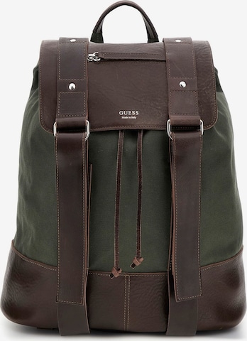 GUESS Backpack 'Taven' in Green: front