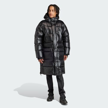 ADIDAS ORIGINALS Winter Coat in Black: front