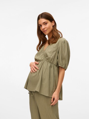 MAMALICIOUS Blouse in Groen