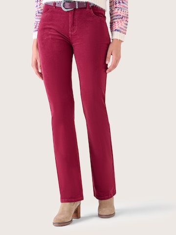 Camomilla Tapered Broek in Roze: voorkant