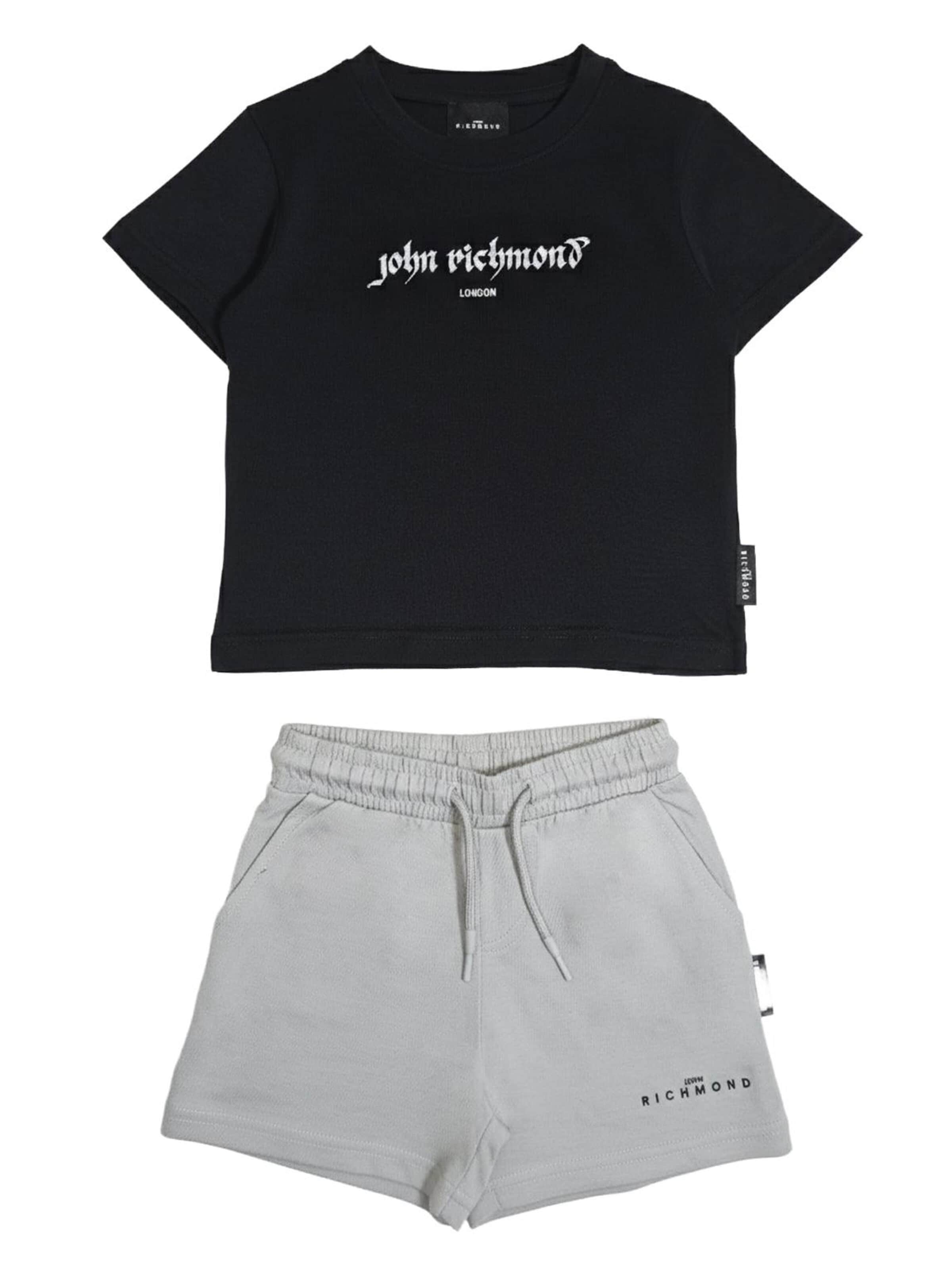 John Richmond Set in Zwart: voorkant
