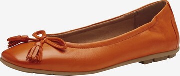 TAMARIS Ballerina in Oranje: voorkant