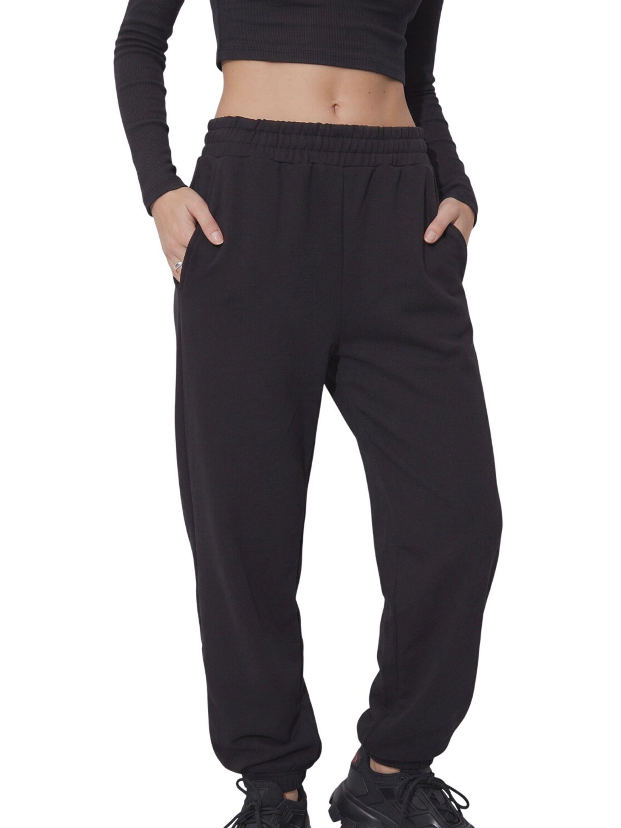 Alexa Dash Regular Broek in Zwart