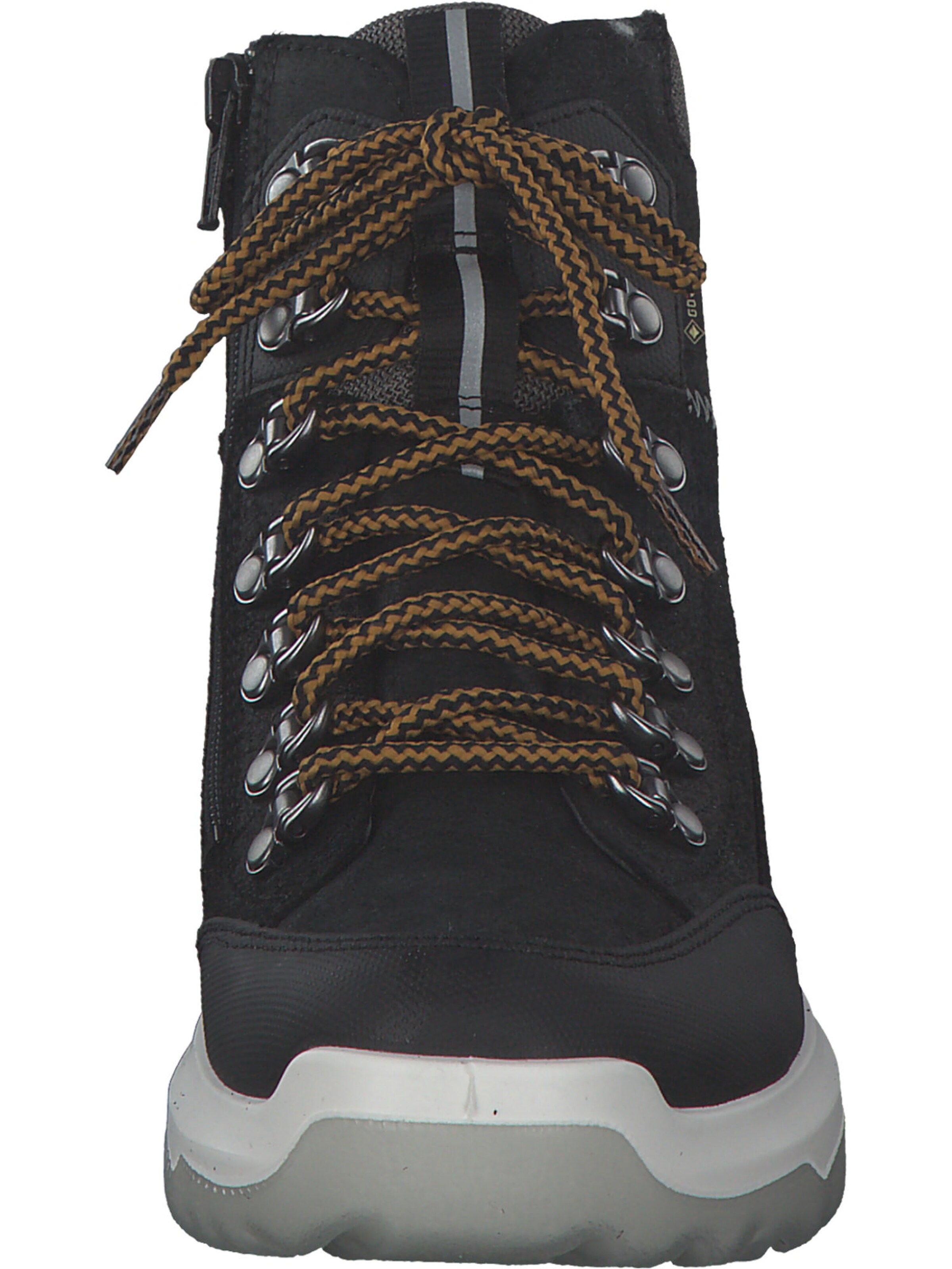 SUPERFIT Schnürstiefelette 'Space 00498' in Schwarz