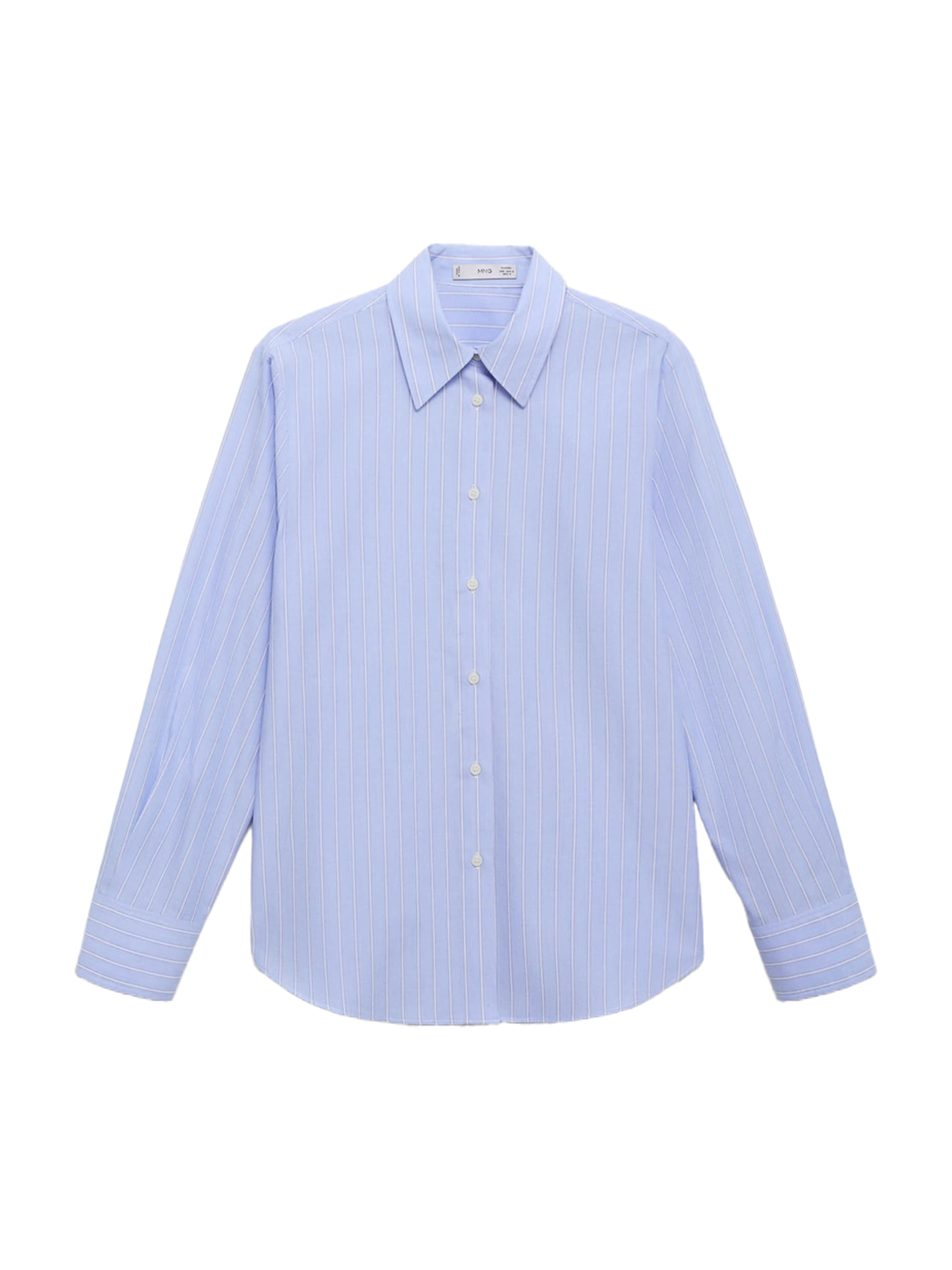 MANGO Blúz - kék: elől