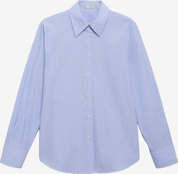 MANGO Blouse in Blue: front