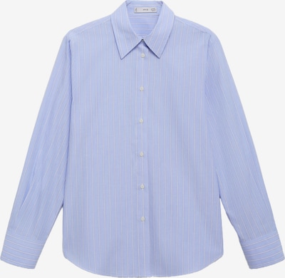 MANGO Bluza u svijetloplava / svijetlosiva / bijela, Pregled proizvoda