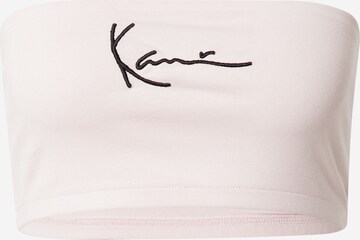 Karl Kani Top in Roze: voorkant