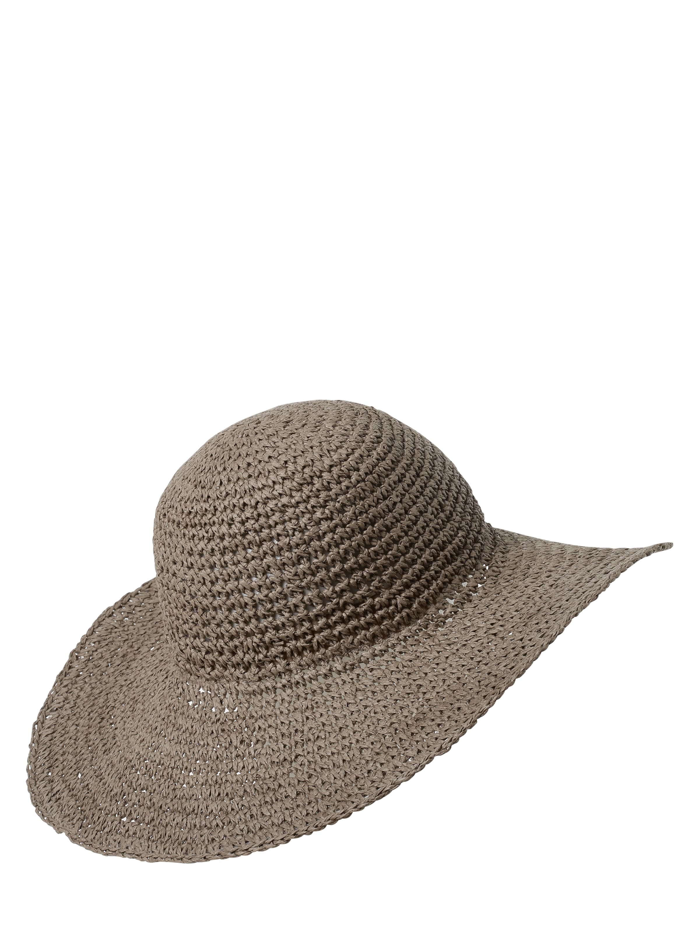 Marie Lund Hut in Braun: Vorderseite