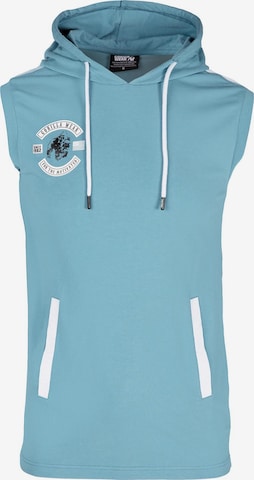 Maglia funzionale 'Oswego' di Gorilla Wear in blu: frontale