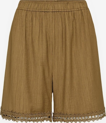 Pantalon 'Fabrina' Soyaconcept en marron : devant