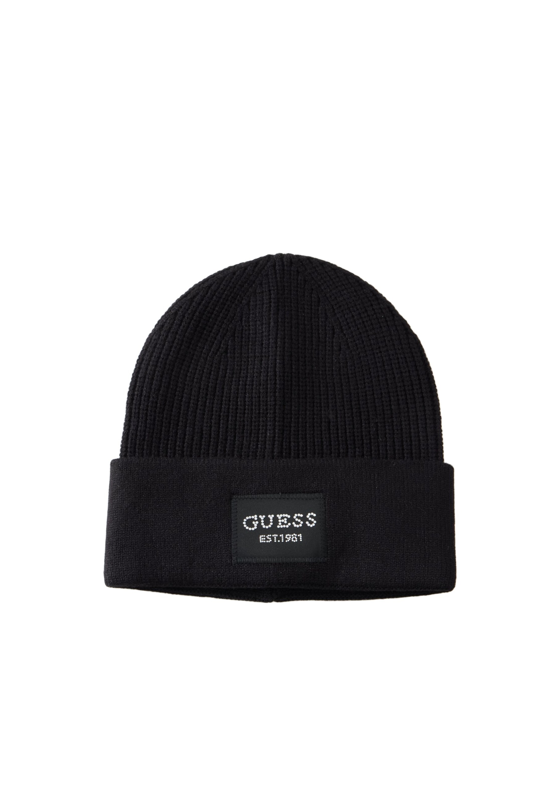 GUESS Шапка в Черный: спереди
