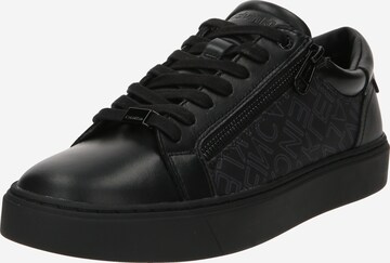 Sneaker bassa di Calvin Klein in nero: frontale