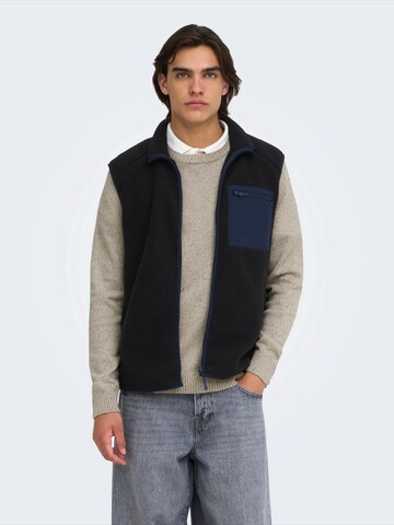 Only & Sons Sweater 'ONSMICHAEL' in Grey: front