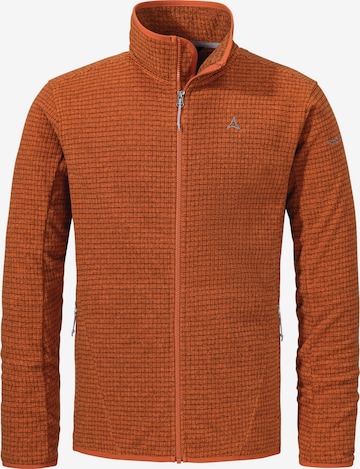 Veste en polaire fonctionnelle 'Terxa MNS' Schöffel en marron : devant