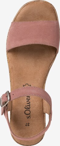 Sandalo di s.Oliver in rosa