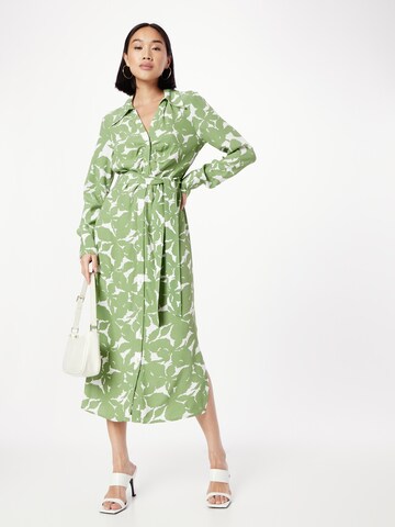 UNITED COLORS OF BENETTON Shirt Dress in Green