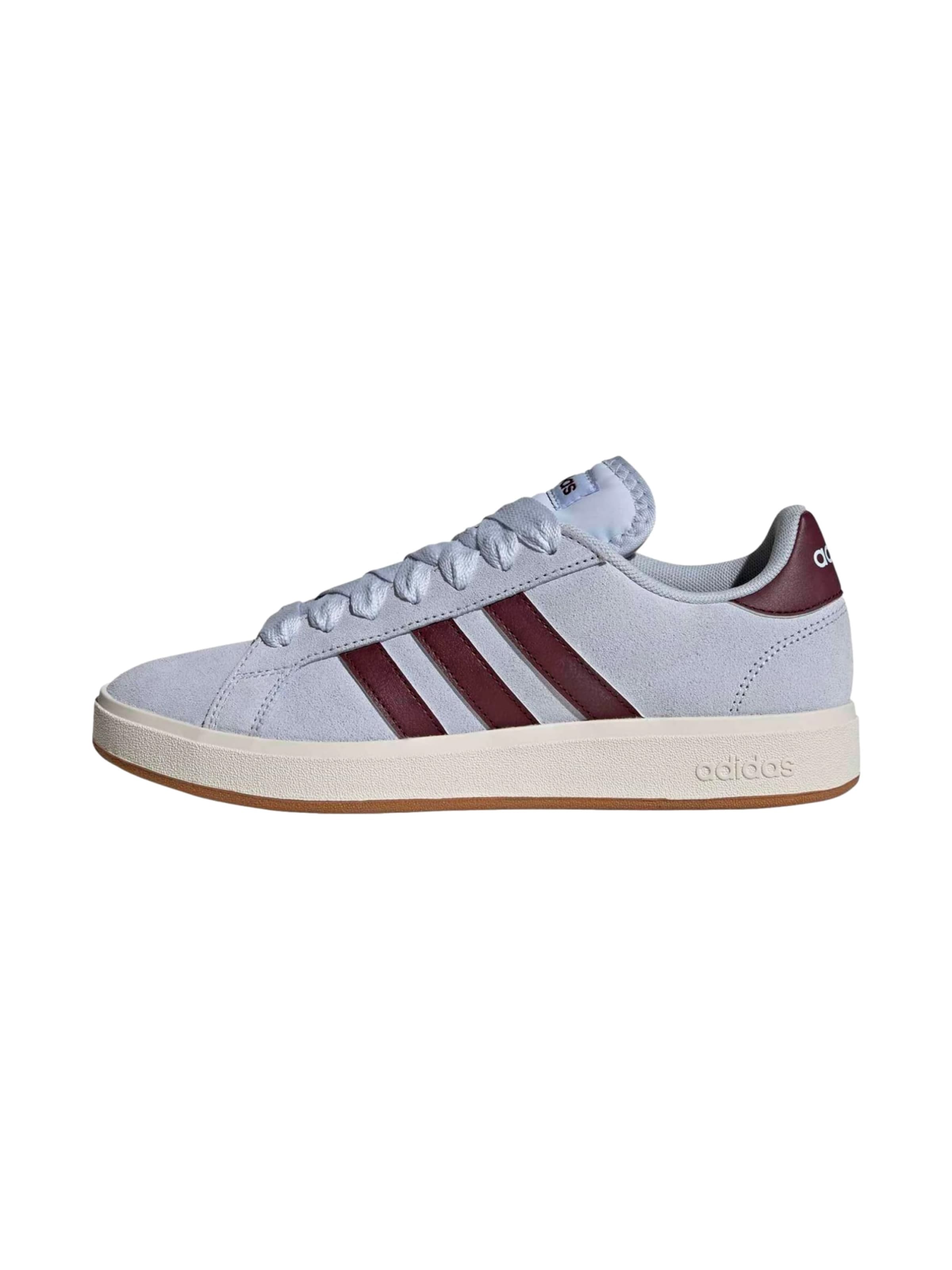 ADIDAS PERFORMANCE Baskets basses 'Grand Court Base 00s' en 37,5 en bleu clair / violet / blanc, Vue avec produit