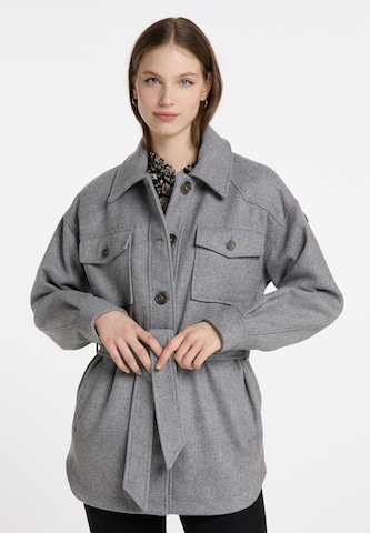 Veste mi-saison DreiMaster Vintage en gris : devant