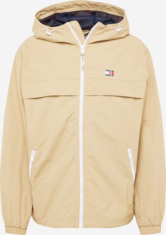 Tommy Jeans Tussenjas 'CHICAGO' in Beige: voorkant