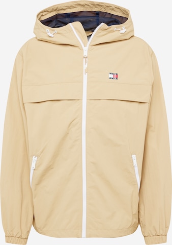 Tommy Jeans Tussenjas 'CHICAGO' in Beige: voorkant