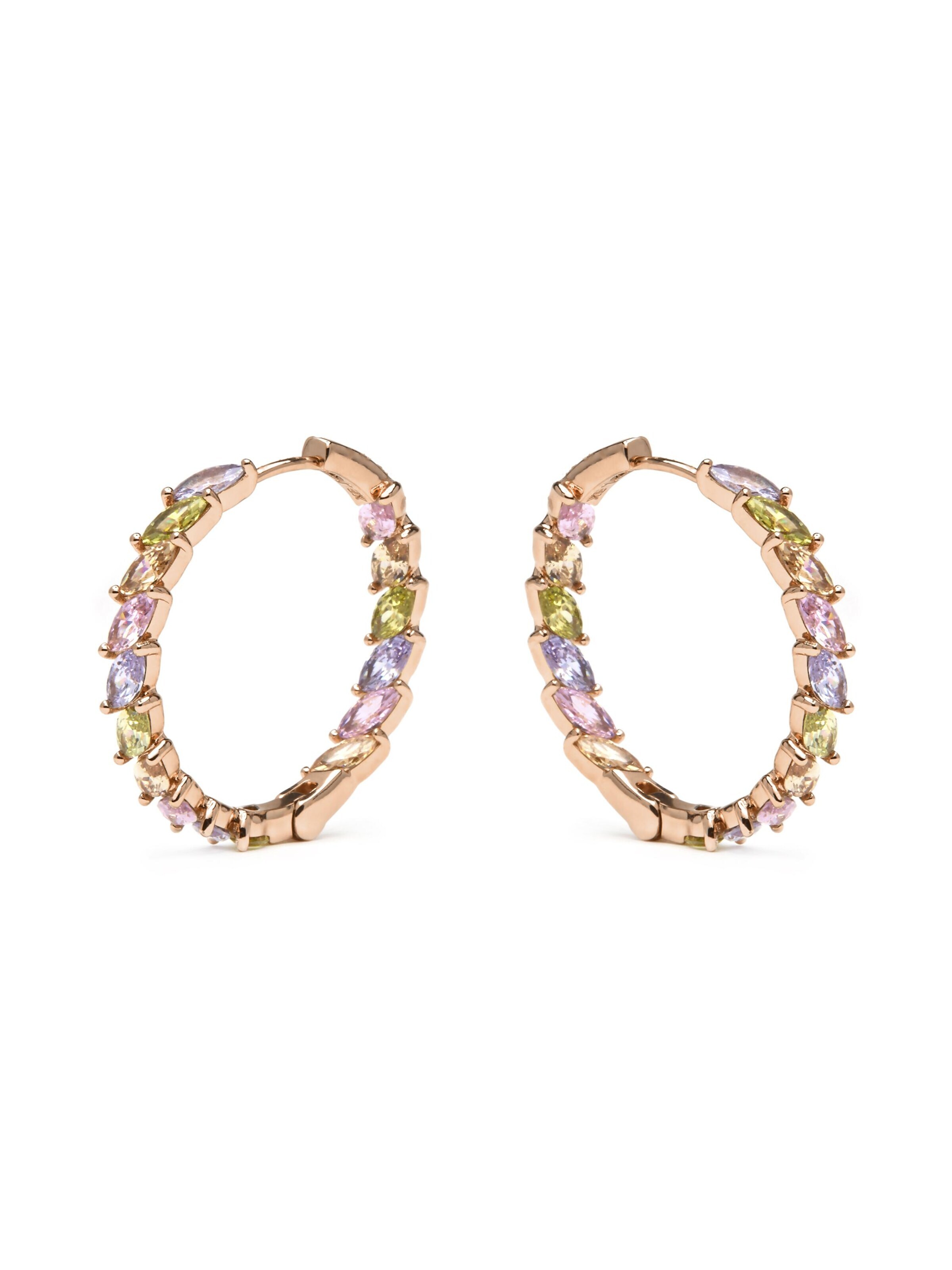 Luxenter Earrings 'Anroth' in Mixed colors: front